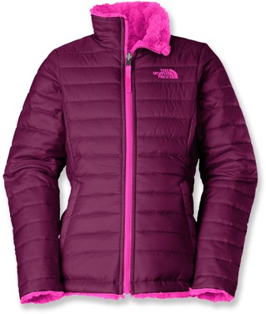 North face reversible outlet jacket girl