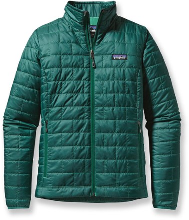 Patagonia womens green jacket best sale