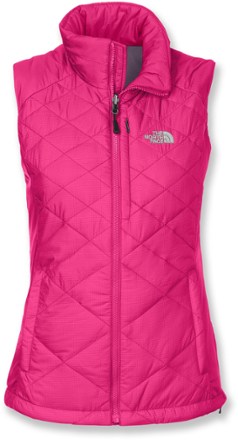 North face outlet vest red