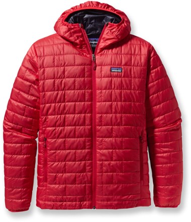 Patagonia nano air store hoody oxide red