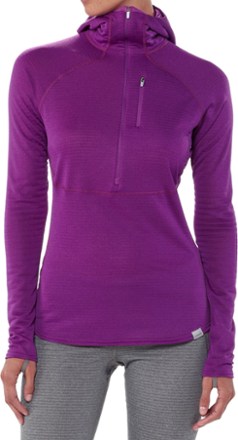 Capilene 4 Expedition Weight Quarter Zip Hoodie Women s