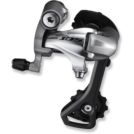 Below is the newest version of Shimano 105 RD-5701-GS 10-Speed Rear Derailleur