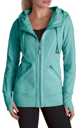 mpg sport saydee knit hoodie jacket