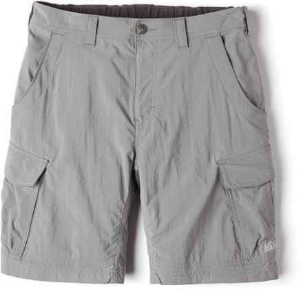 Relaxed Lived-In Cargo Shorts for Men -- 10-inch inseam