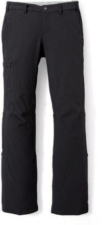 Womens Patagonia Hiking Pants Size 8 Black nylon Roll Tab Leg