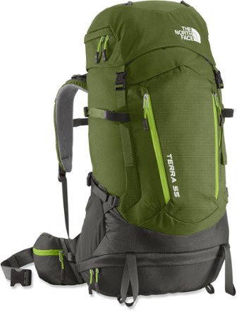 North face store 55 liter backpack