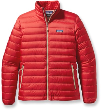 Patagonia down jacket clearance red