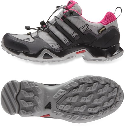 Terrex Swift GTX Hiking Shoes Women s Granite Black Grey 10.5