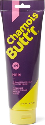  Chamois Butt'r Original Anti-Chafe Cream, 8 oz tube & Body  Glide For Her Anti Chafe Balm: anti chafing stick with added emollients.  Prevent rubbing leading to chafing, raw skin, and irritation 