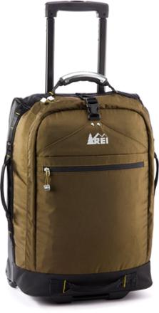 Brown Custom Rolling Duffle Bag with Wheels Waterproof Wheeled Travel Duffel  Luggage with Roller