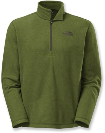 the north face men's tka 100 glacier quarter zip pullover