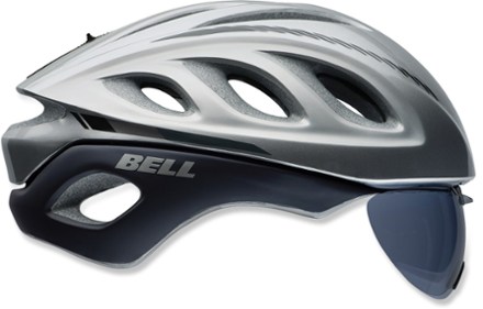 bike helmet with eye shield