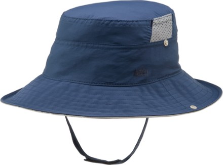 bucket hat with snaps