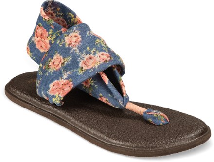 Sanuk 1100697 Women's Yoga Sling 2 Prints Sandálias, Harb de Areia