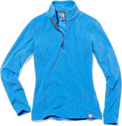 Quarter zip fleece pullover on sale women's