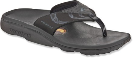 Molokai Flip Flops Men s Black Grill 12