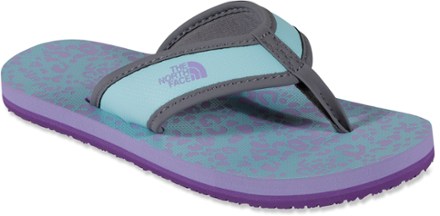 childrens north face flip flops