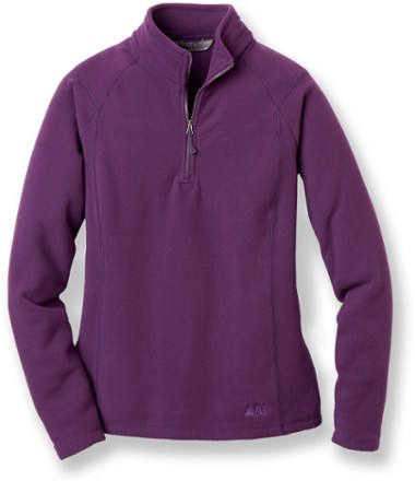 half zip ladies fleece