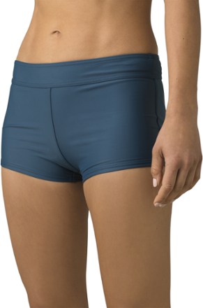 PRANA Women's Raya Boy Short Bikini Bottoms