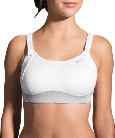 Brooks, Intimates & Sleepwear, Brooks Fiona Midimpact Wirefree Sports Bra  Poppy Asphalt Size 34b