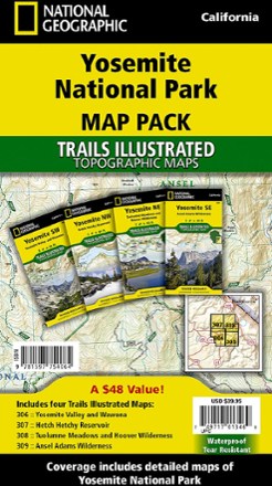 National Geographic Yosemite National Park Topographic Map Pack | REI Co-op