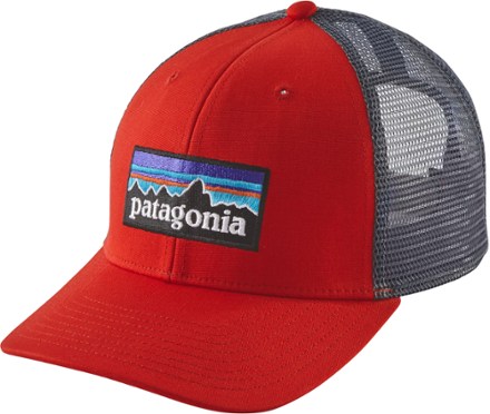 Men's Patagonia Logo Trucker Hat 5386454 - One Size / Navy Blue