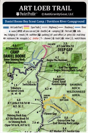 Art loeb trail clearance camping